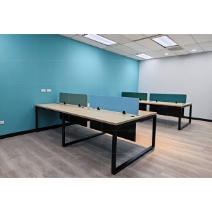 配合企業形象色彩設計座位