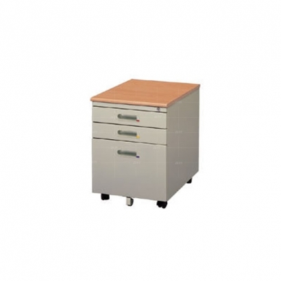 標準型矮活動櫃-木紋頂板